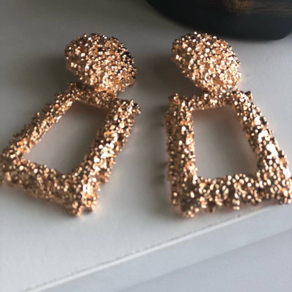 Doorknob earrings